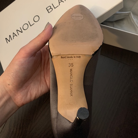 MANOLO BLAHNIK HANGISI 90mm size5 - Picture 5 of 7